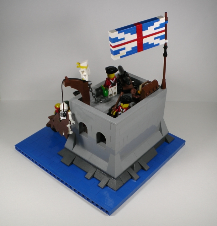 LEGO MOC - LEGO-contest 24x24: 'Pirates' - Бомба для губернатора или Драма на КПП