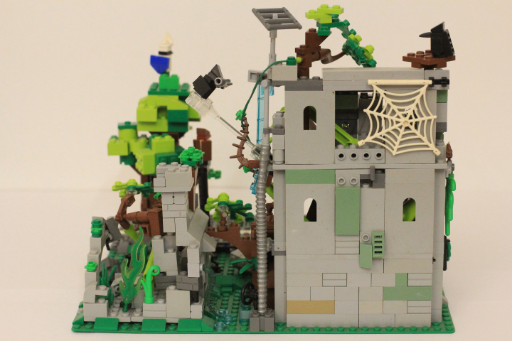 LEGO MOC - LEGO-конкурс 'Светлое будущее' - Будущее для земли...: Ну  и вид с зади