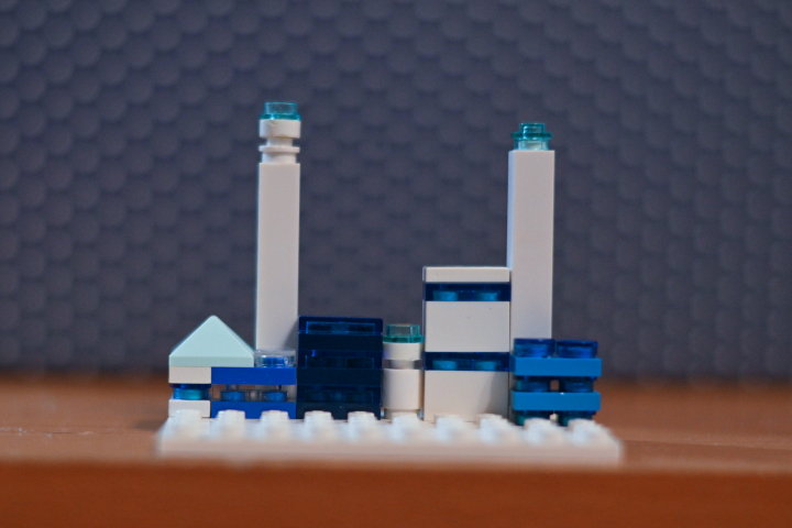 LEGO MOC - LEGO-конкурс 'Светлое будущее' - город будущего