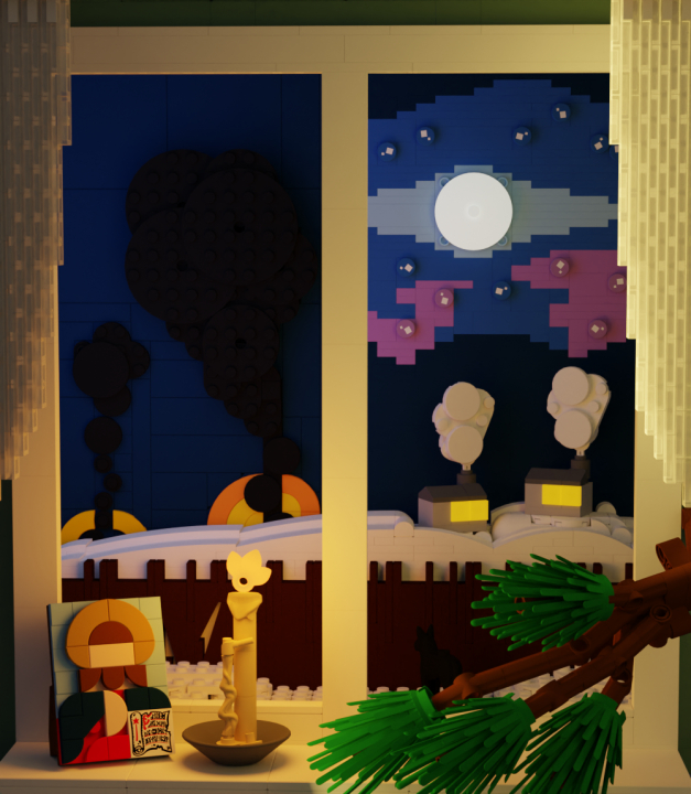 LEGO MOC - LEGO-конкурс 'Светлое будущее' - Светлое Рождество