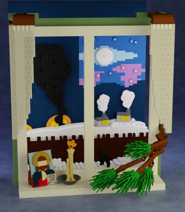 LEGO MOC - LEGO-конкурс 'Светлое будущее' - Светлое Рождество