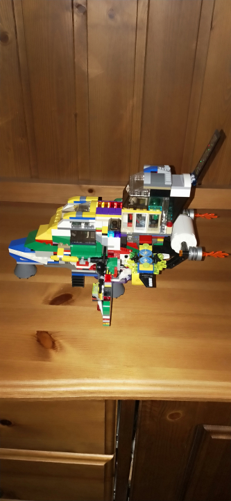 LEGO MOC - LEGO-конкурс 'Путь к звездам' - Insectoids-humanoids UFO Starfighter - 2000-x2