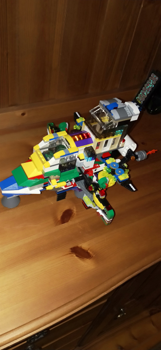 LEGO MOC - LEGO-конкурс 'Путь к звездам' - Insectoids-humanoids UFO Starfighter - 2000-x2