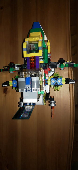 LEGO MOC - LEGO-конкурс 'Путь к звездам' - Insectoids-humanoids UFO Starfighter - 2000-x2