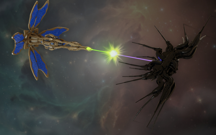 LEGO MOC - LEGO-конкурс 'Путь к звездам' - 'Вавилон-5': Ворлоны против Теней : Тысячелетия назад переросло в великую войну давнее противостояние двух могущественных рас - ворлонов и теней. 