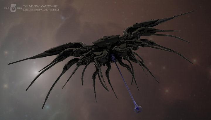 LEGO MOC - LEGO-конкурс 'Путь к звездам' - 'Вавилон-5': Ворлоны против Теней : Органические технологии использовала и другая раса - скрытные и хитрые тени. Они предпочитали стравливать другие расы между собой: из противостояния выходил победителем сильнейший, он же и становился верным слугой. 