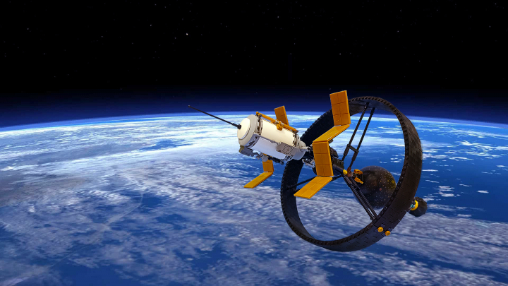 LEGO MOC - LEGO-конкурс 'Путь к звездам' - Легкий космический Искатель