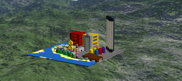 Город у моря