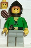 LEGO cas008 Dark Forest - Forestman 3 with Quiver
