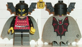 LEGO cas022 Fright Knights - Bat Lord with Cape