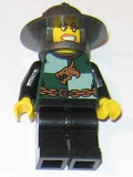 LEGO cas455 Kingdoms - Dragon Knight Quarters, Helmet with Broad Brim, Bared Teeth