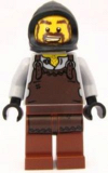 LEGO cas492 Kingdoms - Blacksmith with Dark Brown Apron
