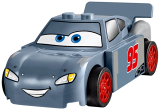 LEGO crs014 Lightning McQueen - Sand Blue (10742)