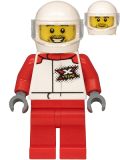LEGO cty1197 Helicopter Pilot - White Jacket with 
