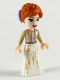 LEGO dp070 Anna - White Dress, Tan Shrug, Bow
