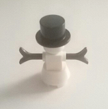 LEGO hol170 Snowman with 2 x 2 Truncated Cone as Legs