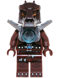 LEGO loc109 Crug - Flat Silver Armor