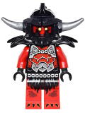 LEGO nex045 Ash Attacker - Flat Silver Horns