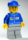 LEGO oct063 Octan - Blue Oil, Light Bluish Gray Legs, Blue Cap (5489)