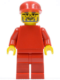 LEGO rac032 F1 Ferrari Engineer 2 - without Torso Stickers
