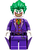 LEGO sh354 The Joker - Long Coattails, Smile with Pointed Teeth Grin, without Neck Bracket (30523)