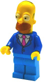 LEGO sim028 Homer Simpson with Tie and Jacket - Minifig only Entry