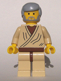 LEGO sw023a Obi-Wan Kenobi (Old with Light Bluish Gray Hair) - Set 4501