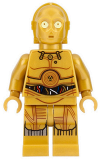 LEGO sw0700 C-3PO - Colorful Wires, Printed Legs