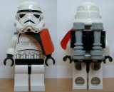 LEGO sw109 Stormtrooper (Tatooine) with Pauldron, Re-Breather on Back, 