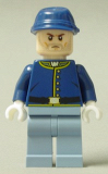 LEGO tlr020 Cavalry Soldier - Brown Eyebrows, Stubble