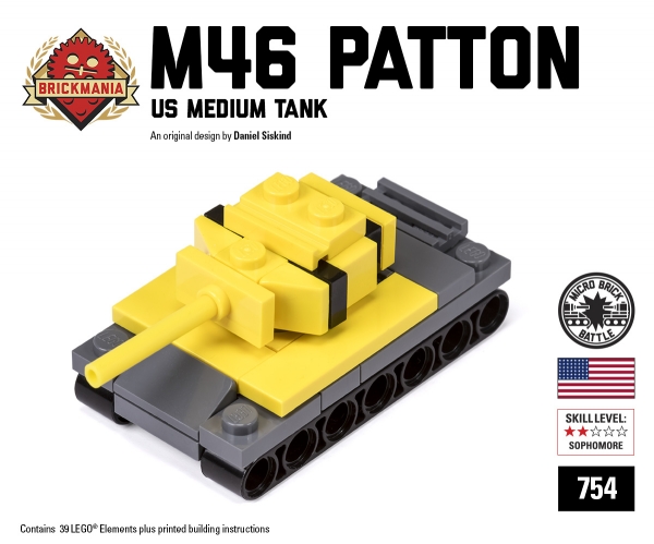 micro brick battle tanks