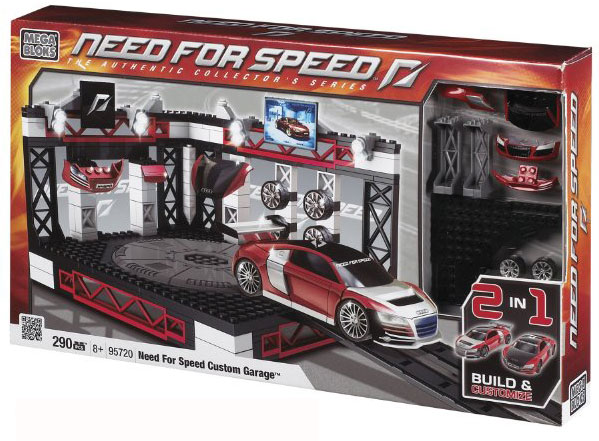 mega bloks car garage