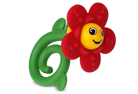 Bricker - 組裝玩具，來自LEGO 5460 Happy Flower Rattle and Teether