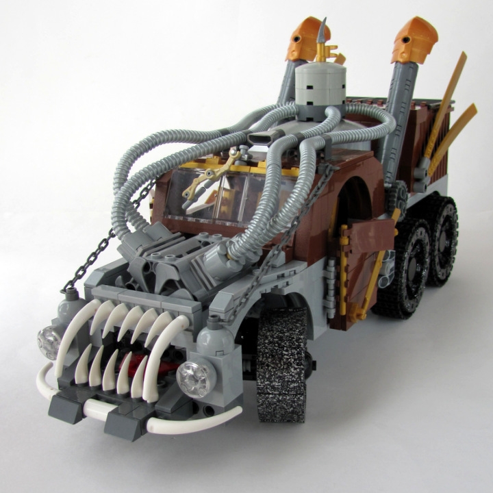 LEGO MOC - Steampunk Machine - 王者之劍: <br><i>- Excellent colors! Noble bronze & yew.</i><br>