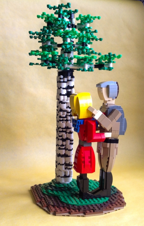 LEGO MOC - Joy and Sadness of Great Victory - Живой. Вернулся. Дождалась. (версия)