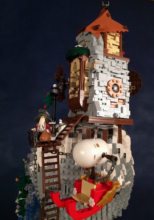 LEGO MOC - New Year's Brick 2017 - Фэнтези Новый Год 