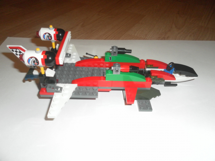 LEGO MOC - LEGO-конкурс 'Путь к звездам' - Гоночный космический корабль 'Winner 1'.: 'Winner 1'