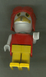 LEGO Fab4f Fabuland Figure Crow 3 with Aviator Helmet