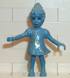 LEGO belvFair3 Belville Fairy - Medium Blue with Moon Pattern (Millimy)