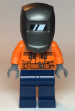 LEGO cty1115 Construction Worker, Male, Welder
