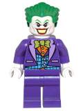 LEGO dim017 The Joker - Blue Vest, Single Sided Head