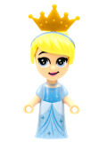 LEGO dp123 Cinderella with Crown - Micro Doll