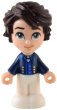 LEGO dp179 Prince Eric - Micro Doll, Dark Blue Suit Jacket