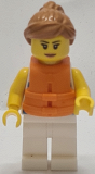 LEGO idea098 Sailor - Female with Life Jacket, White Legs