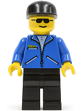 LEGO jbl008 Jacket Blue - Black Legs, Black Cap
