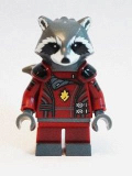 LEGO sh090 Rocket Raccoon - Dark Red Outfit