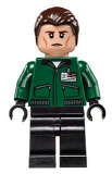LEGO sh224 LexCorp Henchman 1 - Black Legs (76045)