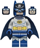 LEGO sh703 Batman - Classic TV Series, Goggles and Light Bluish Gray Torso