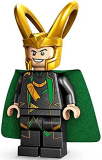 LEGO sh860 Loki - Pearl Dark Gray Suit