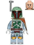 LEGO sw0711 Boba Fett - Pauldron Cloth with Dark Orange Stripe Pattern